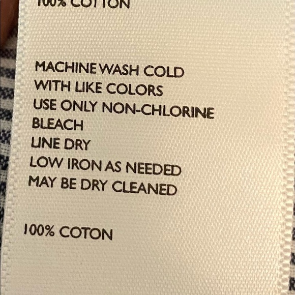 Urban Outfitters Cropped Gray & White Striped Tank Size Medium Button Straps. - Picture 6 of 11